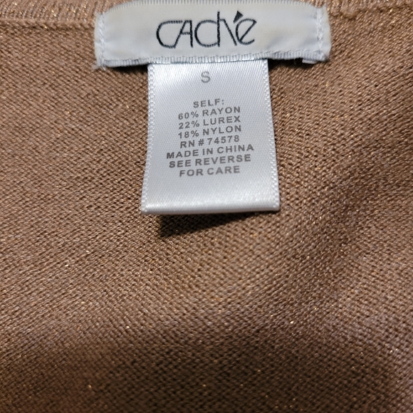 Cache Open Shoulder Long Sleeve - Picture 4 of 4